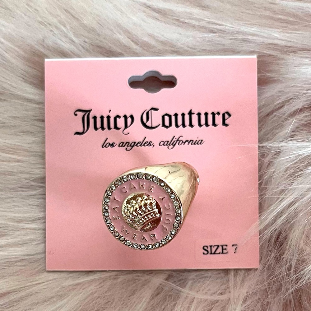 Juicy Couture Gold color Crown Ring